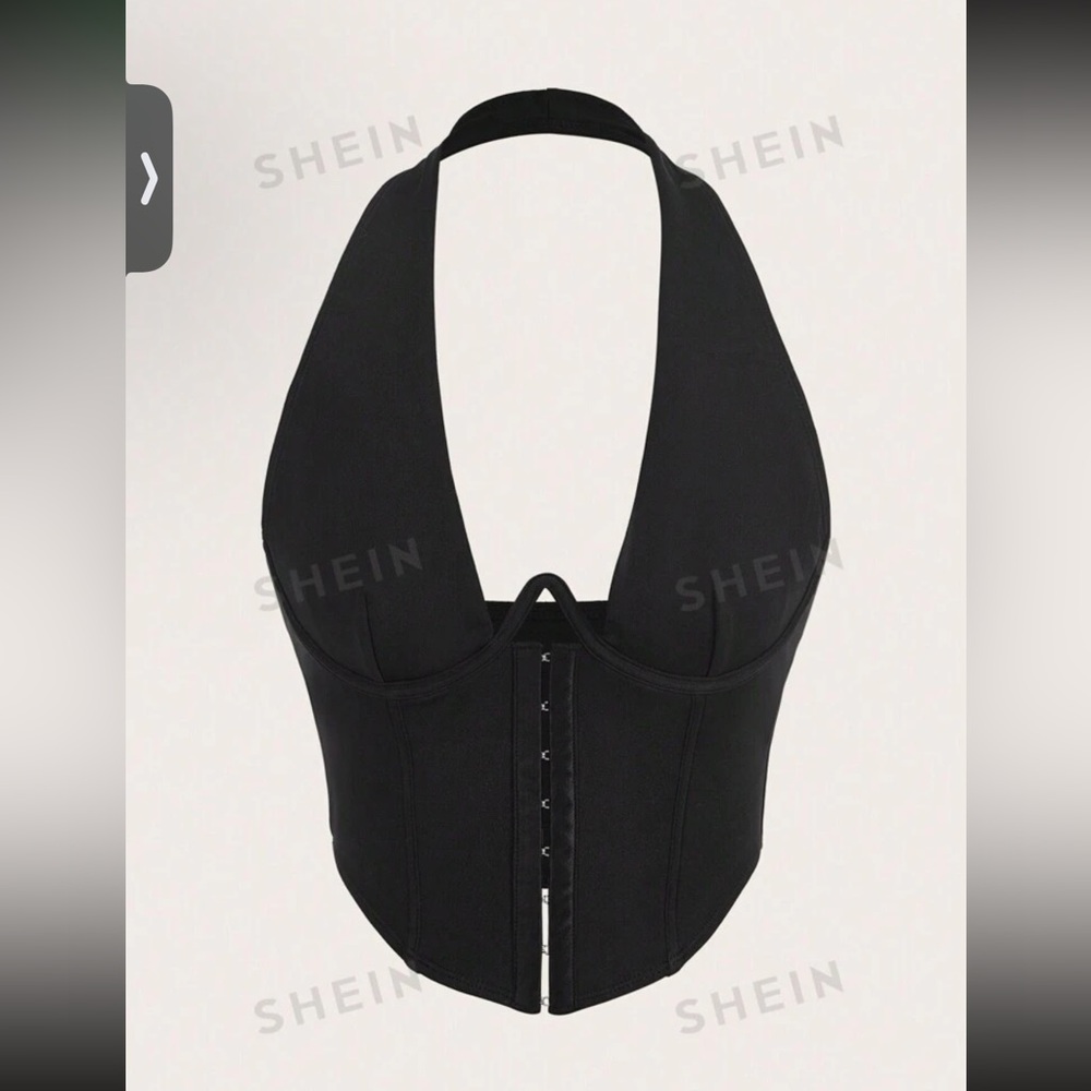 NWT Hook and Eye Halter Top from SHEIN